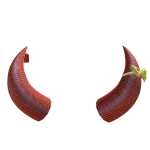Christmas Present Wrapped Horns