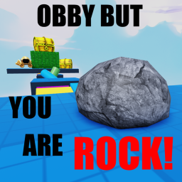 OBBY BUT YOU ARE ROCK! 🧨🎃🏆