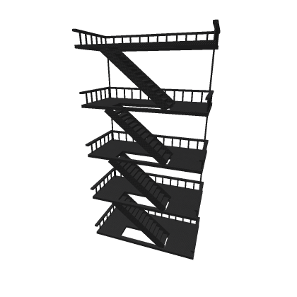 Exterior Apartment Stairs