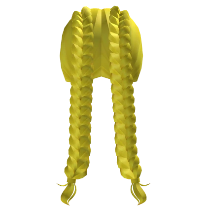 Yellow hair extensions roblox discount