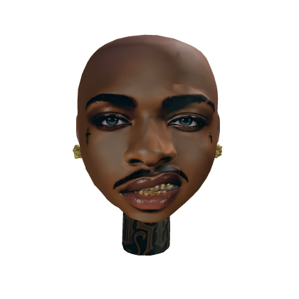 3D Boy Male Mesh Head (Darius)
