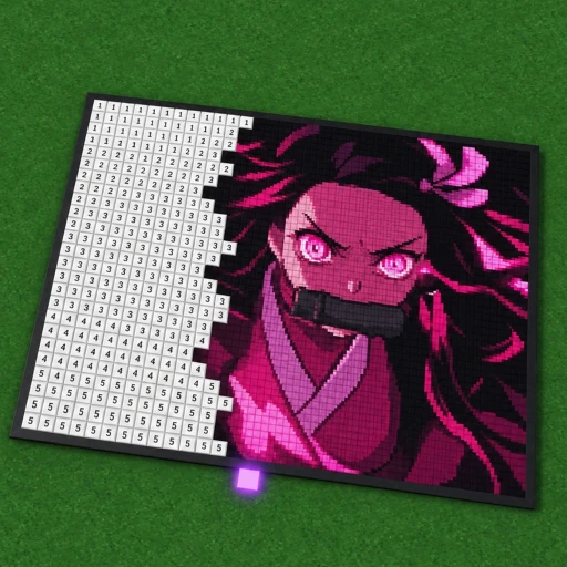Anime Girl Paint by Numbers icon