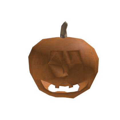 Halloween Jack-O’-Lantern Head