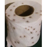 Daily piece of toilet paper