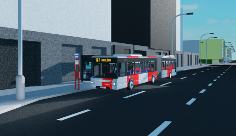 Bus linka 123 Praha simulator (FREE DRIVE)