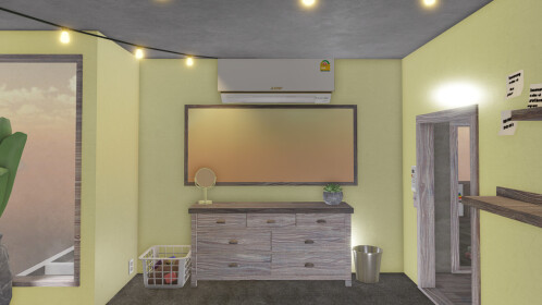 Modern House with Air conditioners V.1