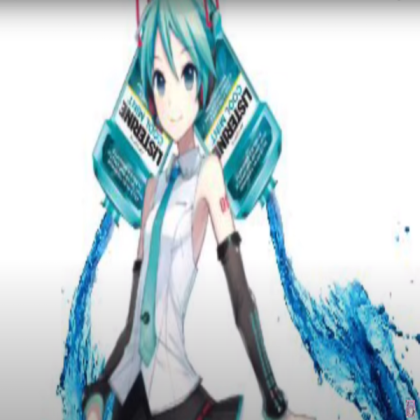 Miku cursed image Roblox decal