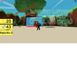 Weight Lifting Simulator BETA