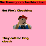 Hot Fire's Cloathing Store