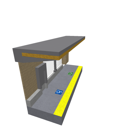 Roblox Bus Rapid Transit Station Platform