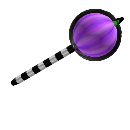 Purple  Halloween Pumpkin Pop (Lollipop)