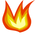 Cartoon fire