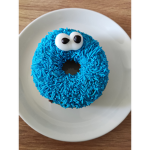 Blue donut