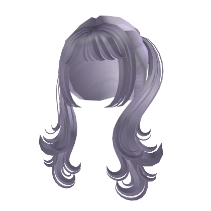 ꒰ 𖹭 ꒱ Swirly cute lilac purple lovely twintails