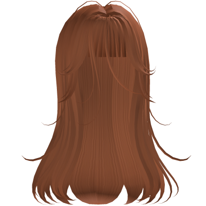 Alternative emo messy hair in ginger Roblox item