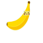 pikachu banany