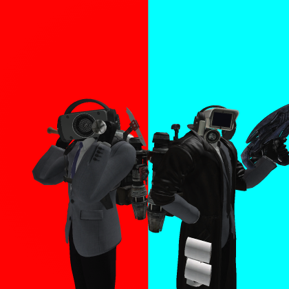 Armed Speakerman x Armed Cameraman