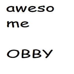 awesome obby