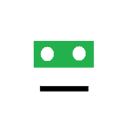 Green face Roblox decal