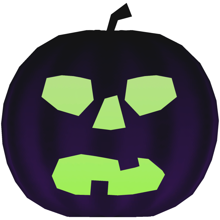Purple and Green Pumpkin