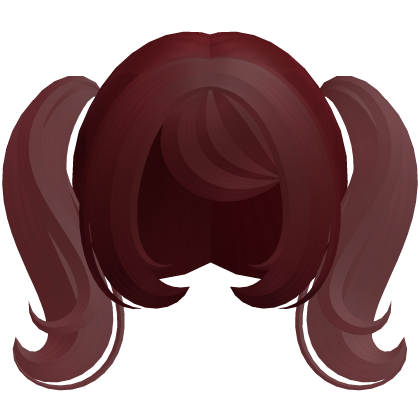 Cute Dolly Curly Pigtails (Red)