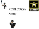 Sosoman795's ROBLOXian Army