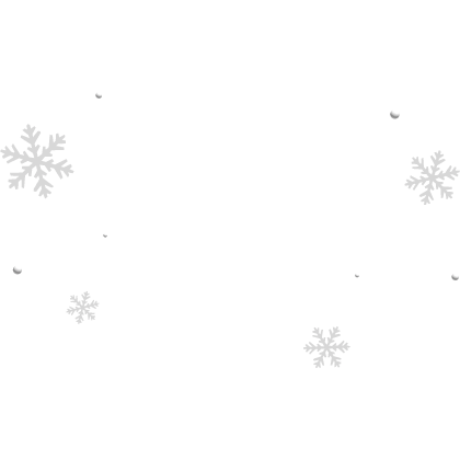 winter snowflakes white