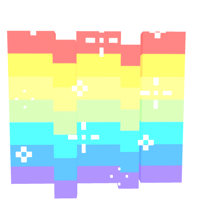 Glow Nyan Cat Rainbow