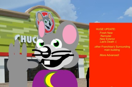 Chuck E. Cheese's Lock wood RBX (HUGE UPDATE)