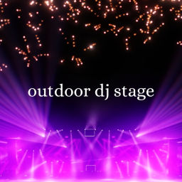 outdoor dj stage