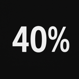 40% cashback