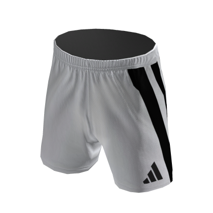 adidas shorts black on white Fortore thumbnail