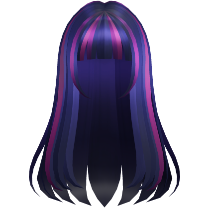 Twilight Sparkle Purple Pony Hair