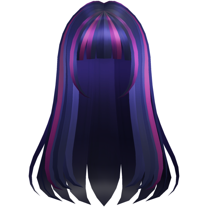Twilight Sparkle Purple Pony Hair