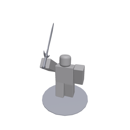 Swordsman statue