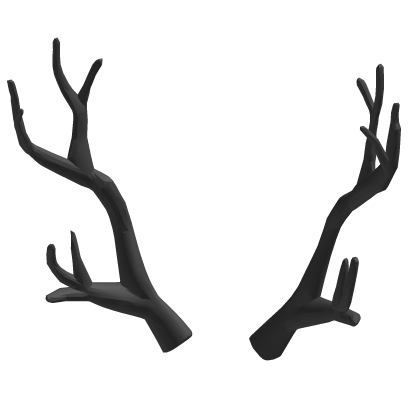 Grey Antlers Roblox item