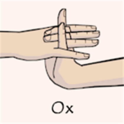 Ushi - Naruto hand Seal Roblox decal