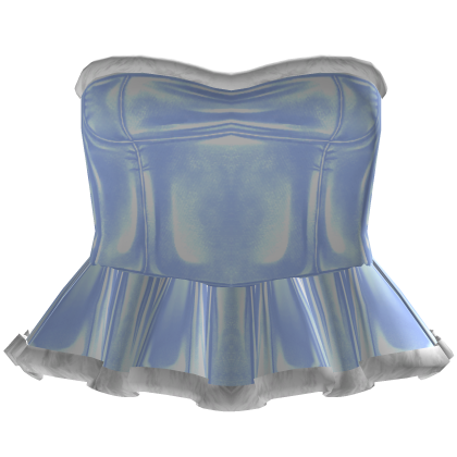 Cute Blue Christmas Dress