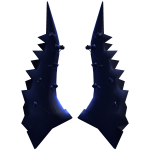 Navy Rose Horns