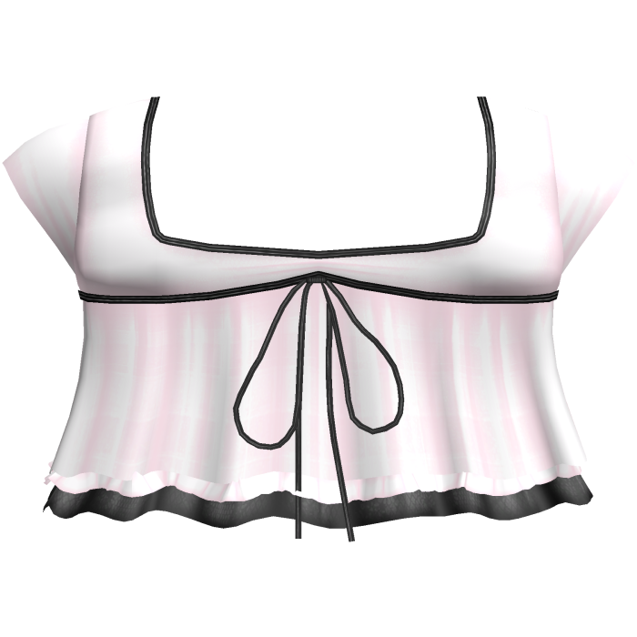 pretty gothic ruffled blouse pink 2