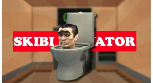 TOILET ELEVATOR!