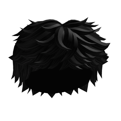 Black Messy Hair