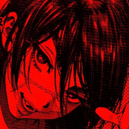 赤い