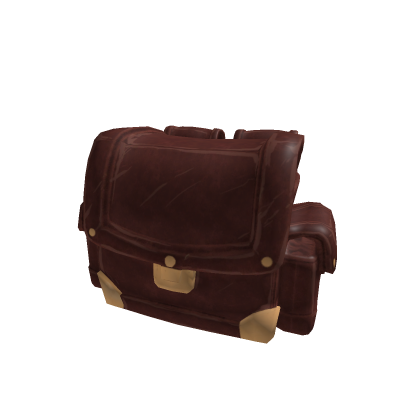 Stylized Leather Messenger Bag - Game Ready PBR