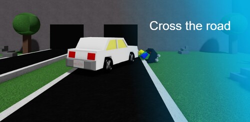 Cross the street