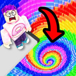 🌈 Fall 99999 Rainbow Spiral! Parkour Obby