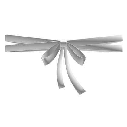 ♡ ꒱ sweet dainty white choker with ribbon