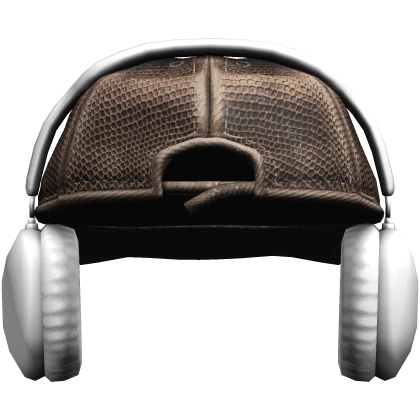 Y2K Distressed Backwards Cap w/ Headphones | Roblox Item - Rolimon's