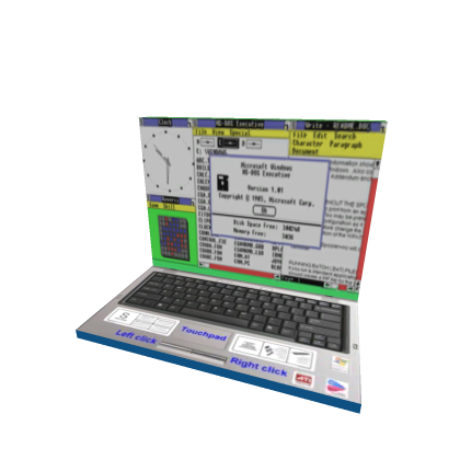 Windows 1.0 Laptop