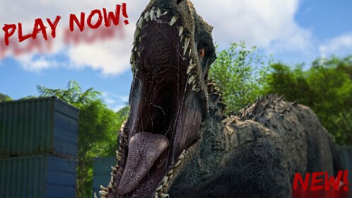 🦖Indominus Rex Paddock Showcase !🏝️